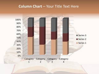 Small Portrait Happy PowerPoint Template