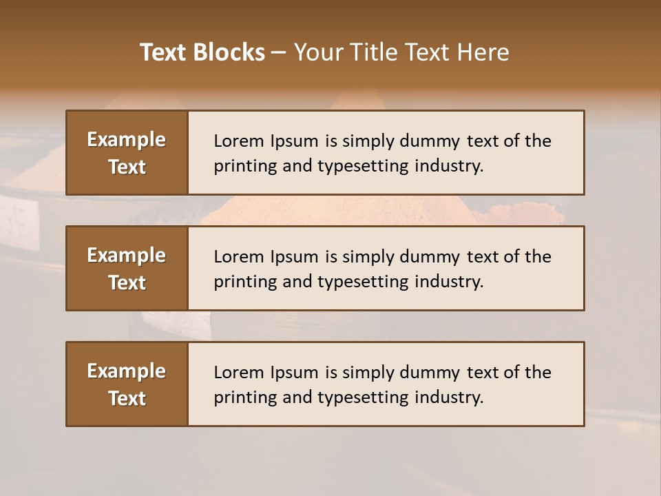 A Group Of Buckets Filled With Different Colored Spices PowerPoint Template