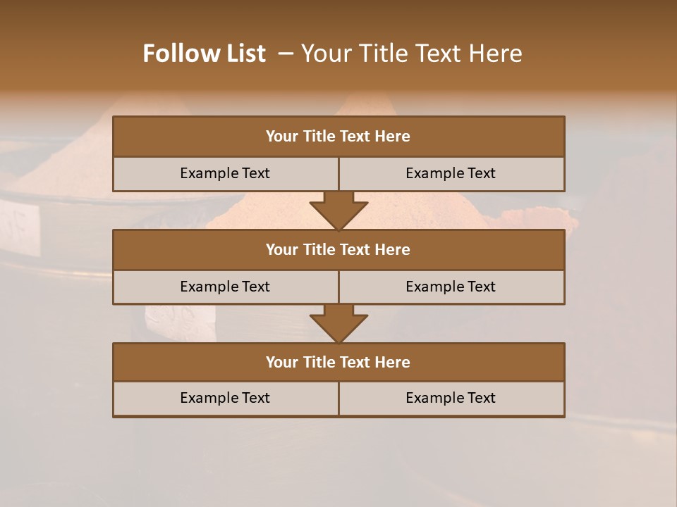 A Group Of Buckets Filled With Different Colored Spices PowerPoint Template