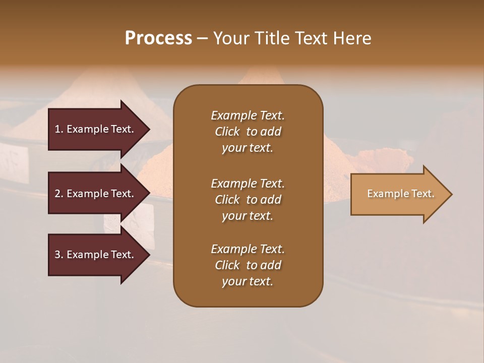 A Group Of Buckets Filled With Different Colored Spices PowerPoint Template