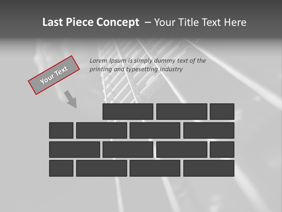 Sad Adversity Breakup PowerPoint Template