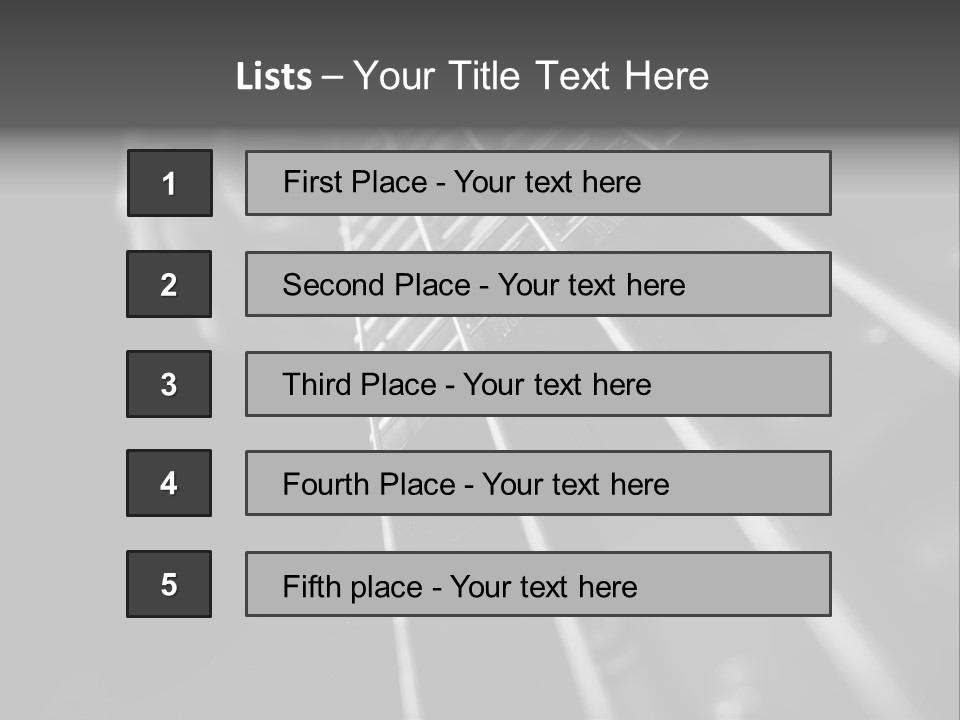 Sad Adversity Breakup PowerPoint Template