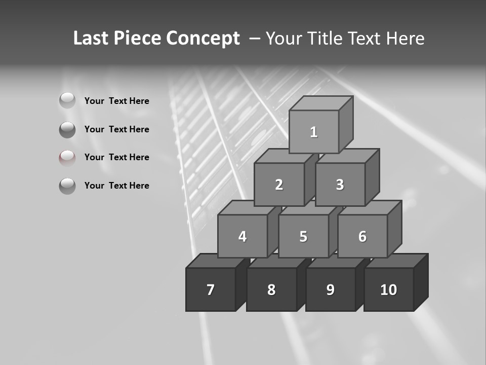 Sad Adversity Breakup PowerPoint Template