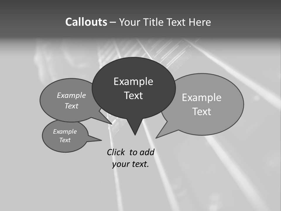 Sad Adversity Breakup PowerPoint Template