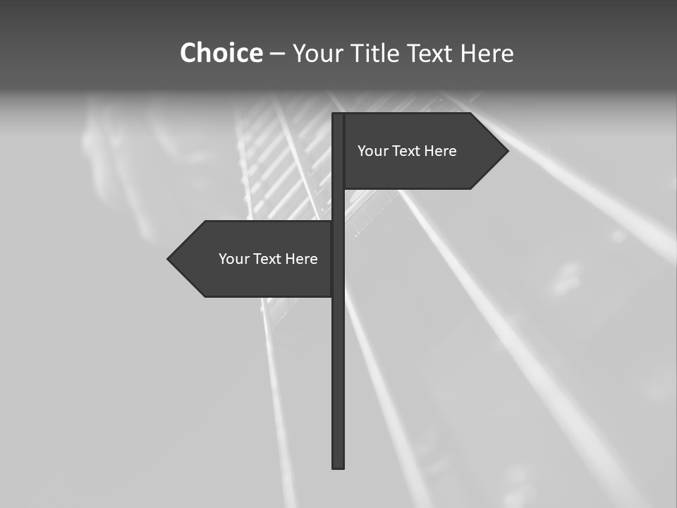 Sad Adversity Breakup PowerPoint Template