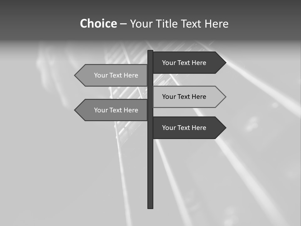 Sad Adversity Breakup PowerPoint Template
