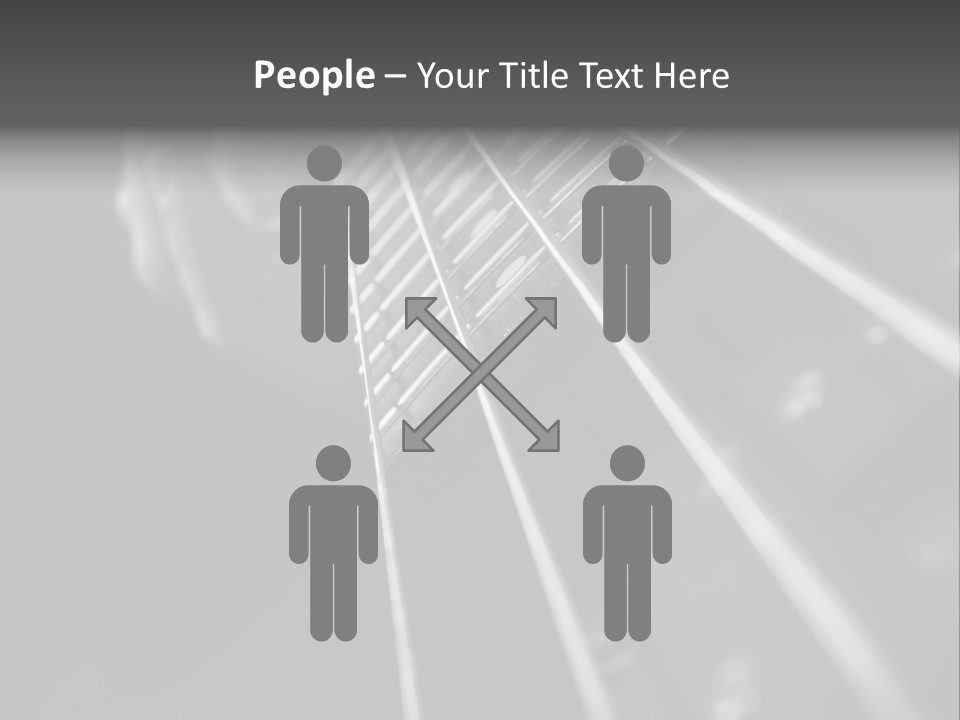 Sad Adversity Breakup PowerPoint Template