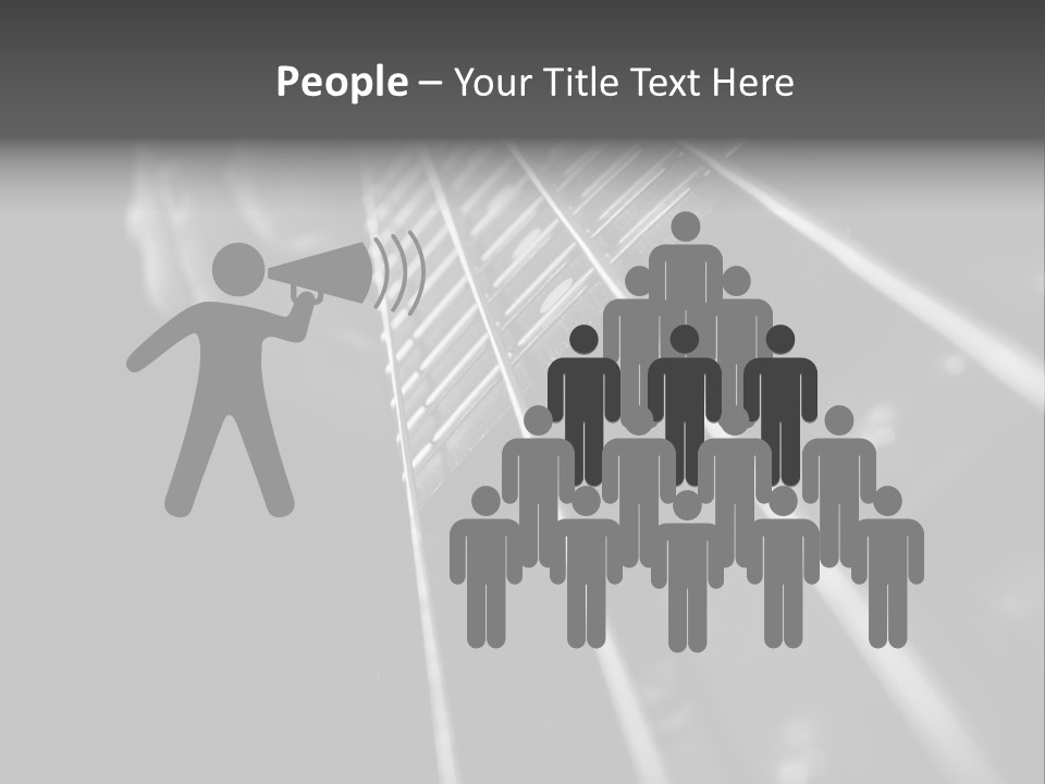 Sad Adversity Breakup PowerPoint Template