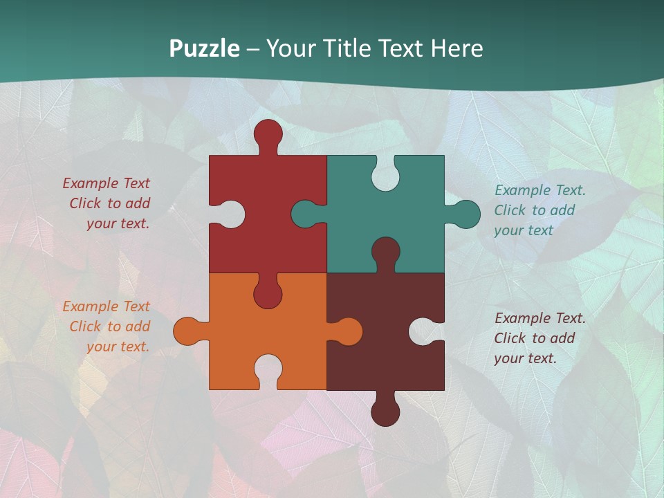 Casting Brook Hen PowerPoint Template