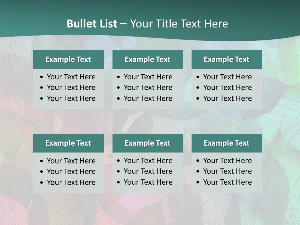 Casting Brook Hen PowerPoint Template