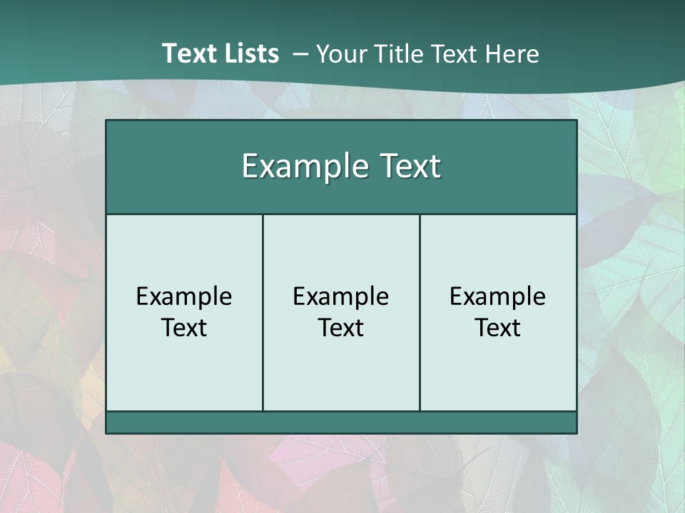 Casting Brook Hen PowerPoint Template