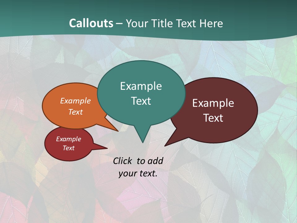 Casting Brook Hen PowerPoint Template