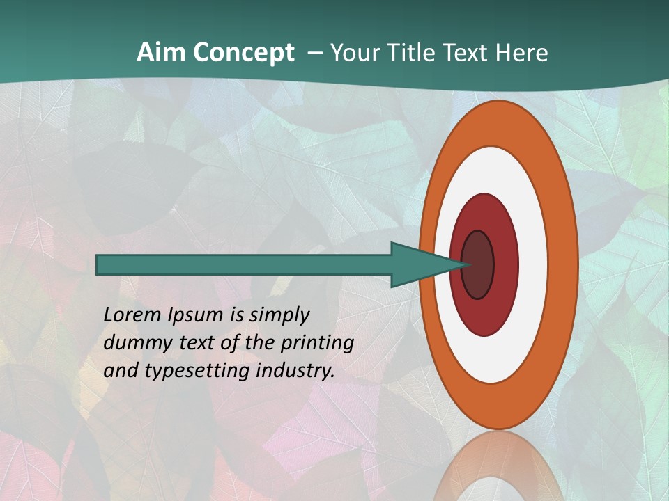 Casting Brook Hen PowerPoint Template