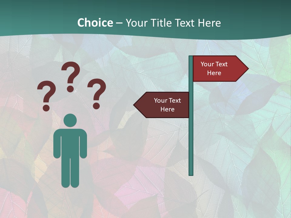 Casting Brook Hen PowerPoint Template