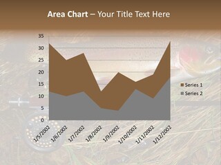 A Fish On The Ground Next To A Fishing Rod PowerPoint Template