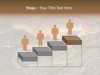 A Fish On The Ground Next To A Fishing Rod PowerPoint Template