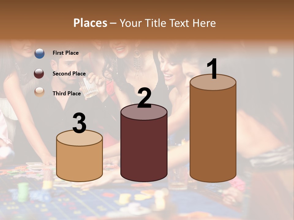 Trees Roofs Calm PowerPoint Template