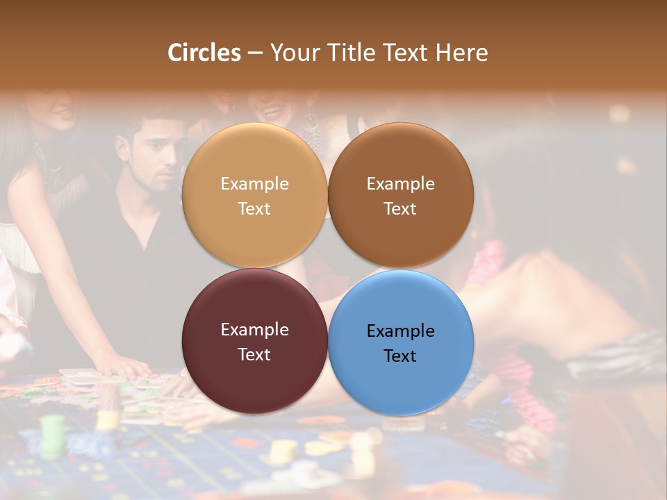 Trees Roofs Calm PowerPoint Template