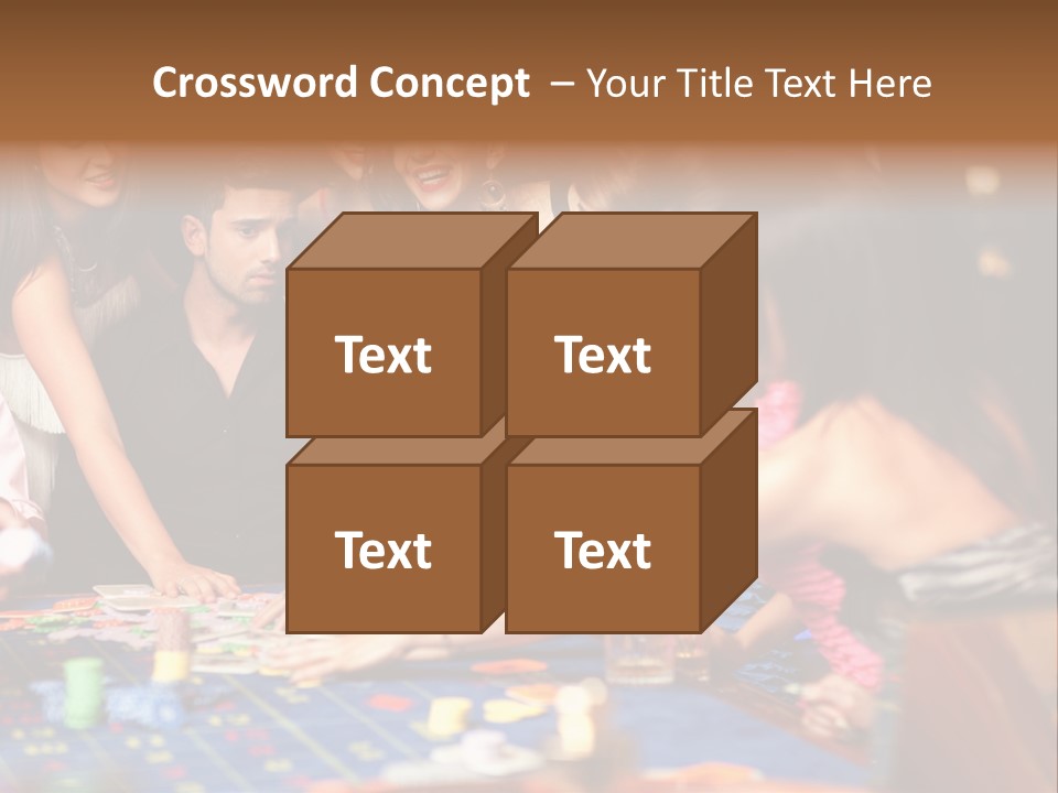 Trees Roofs Calm PowerPoint Template