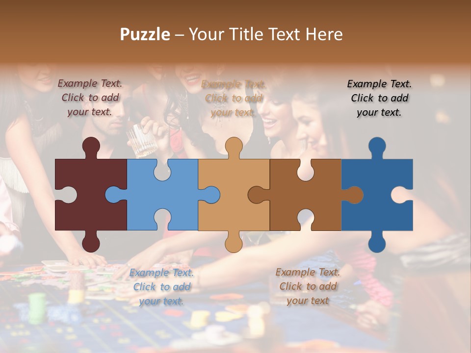 Trees Roofs Calm PowerPoint Template