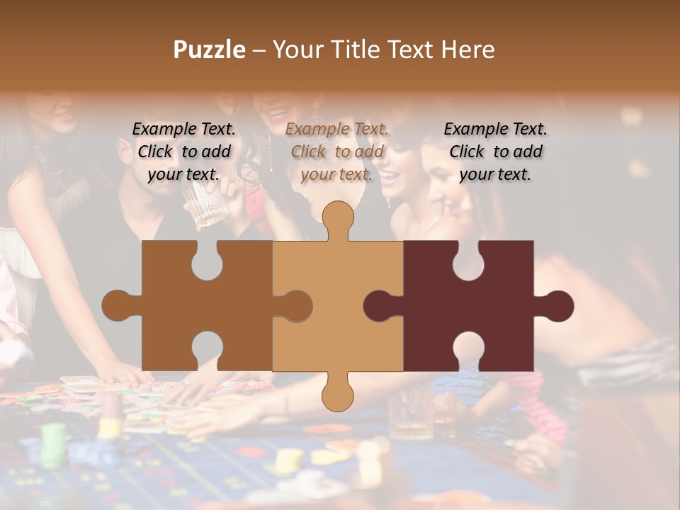 Trees Roofs Calm PowerPoint Template