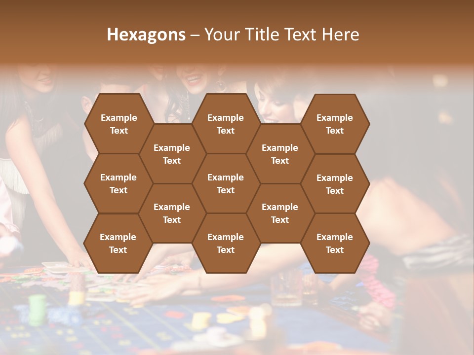 Trees Roofs Calm PowerPoint Template