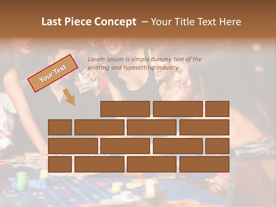 Trees Roofs Calm PowerPoint Template