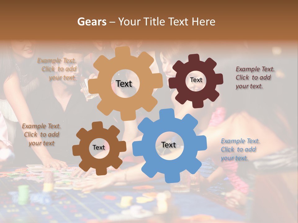 Trees Roofs Calm PowerPoint Template