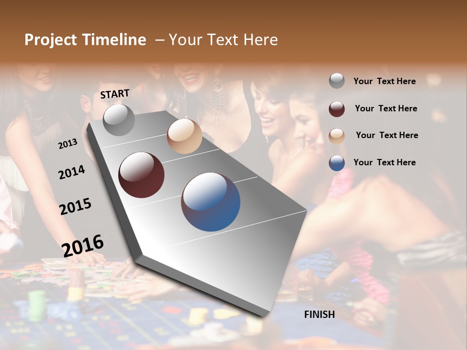 Trees Roofs Calm PowerPoint Template