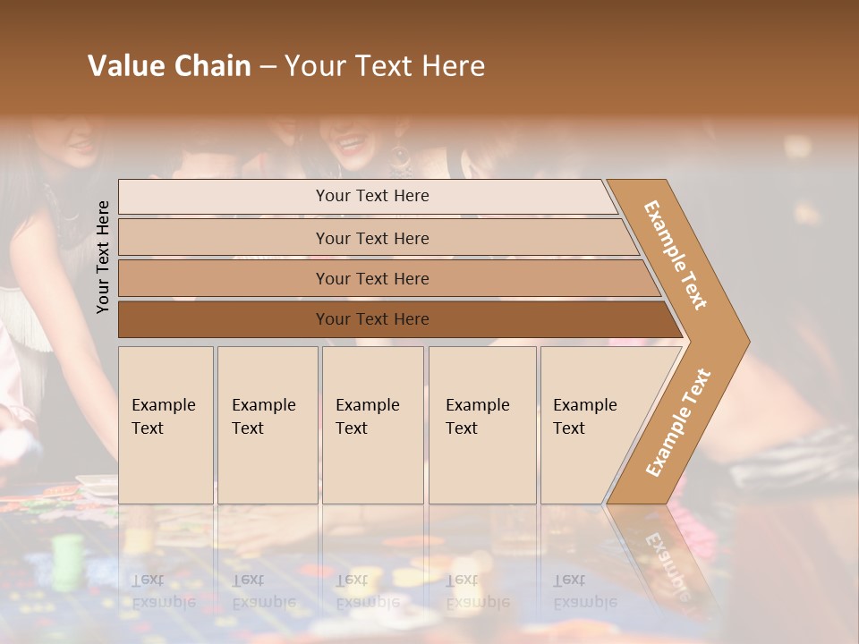 Trees Roofs Calm PowerPoint Template