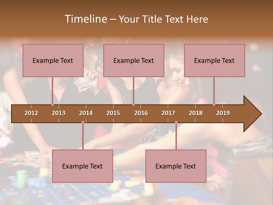 Trees Roofs Calm PowerPoint Template