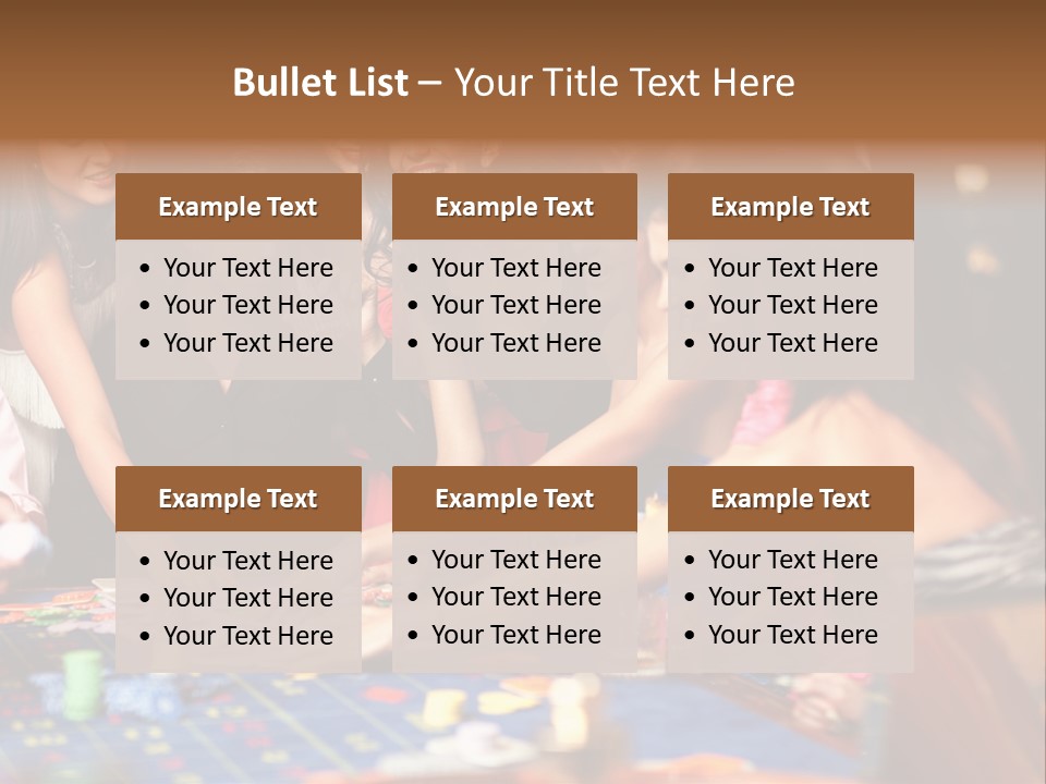 Trees Roofs Calm PowerPoint Template