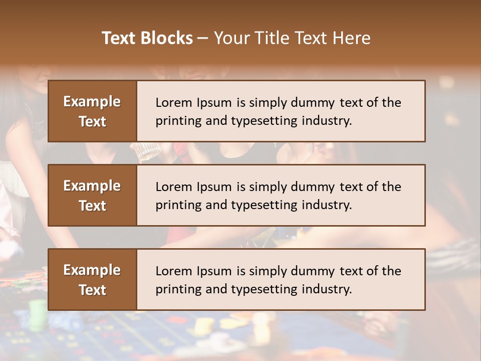 Trees Roofs Calm PowerPoint Template