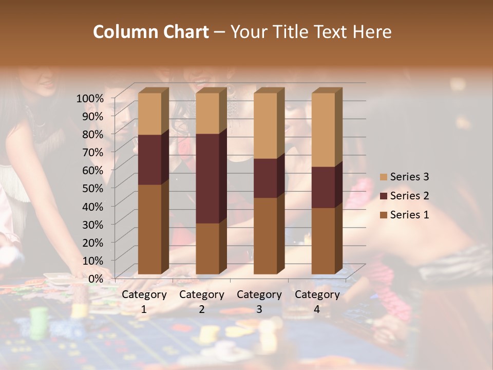 Trees Roofs Calm PowerPoint Template