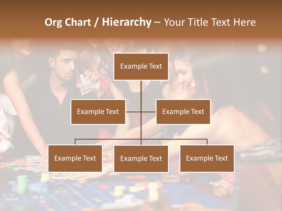 Trees Roofs Calm PowerPoint Template