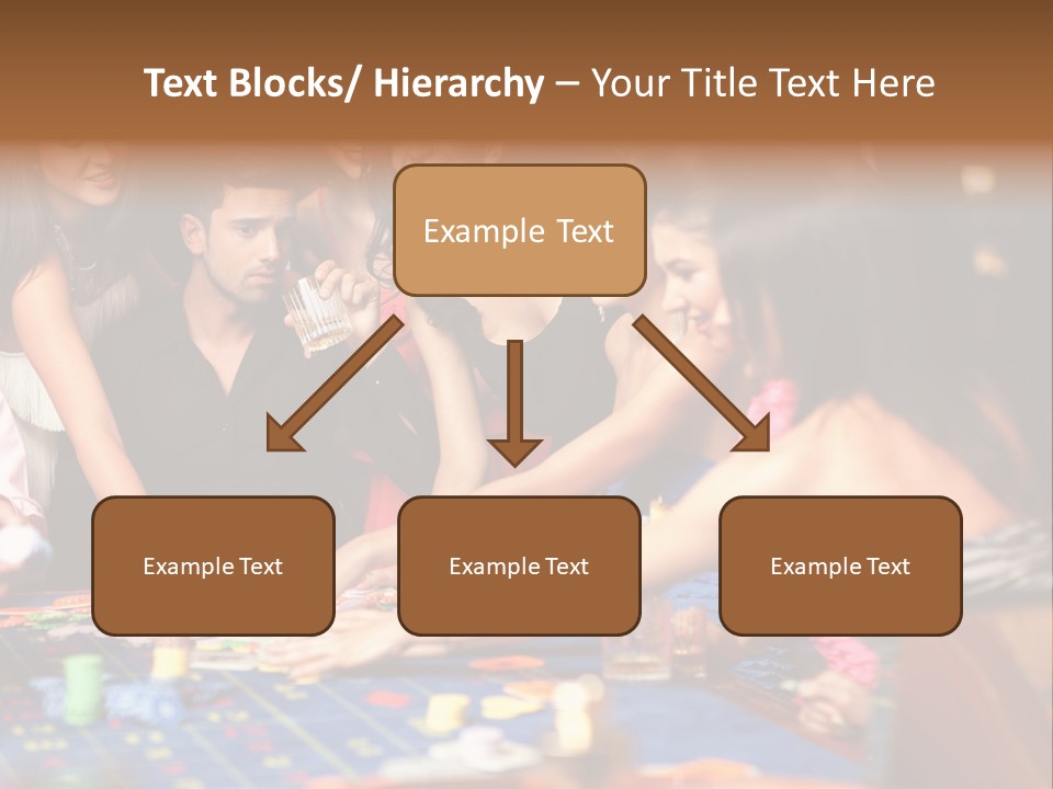 Trees Roofs Calm PowerPoint Template