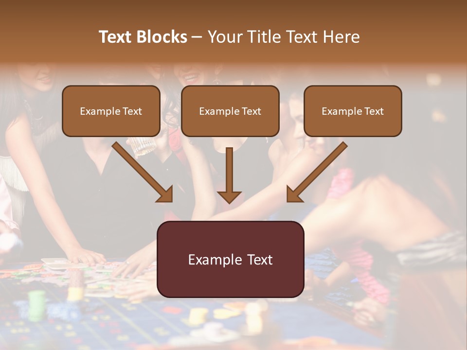 Trees Roofs Calm PowerPoint Template