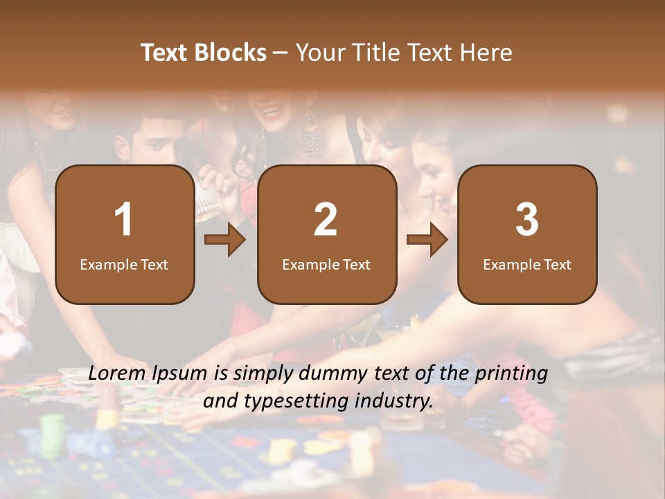 Trees Roofs Calm PowerPoint Template