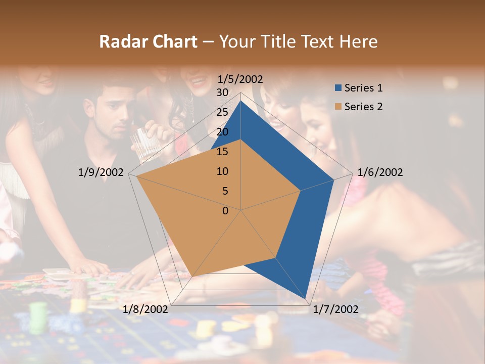 Trees Roofs Calm PowerPoint Template