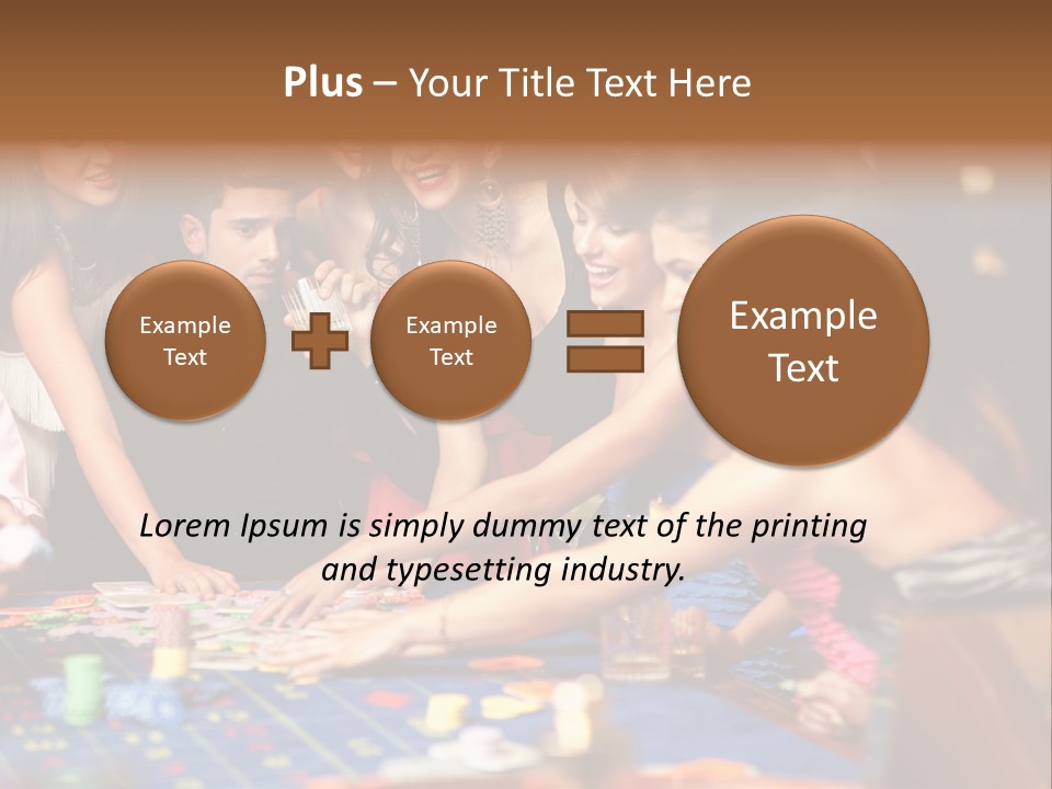 Trees Roofs Calm PowerPoint Template