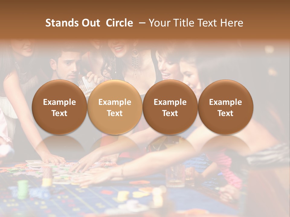 Trees Roofs Calm PowerPoint Template