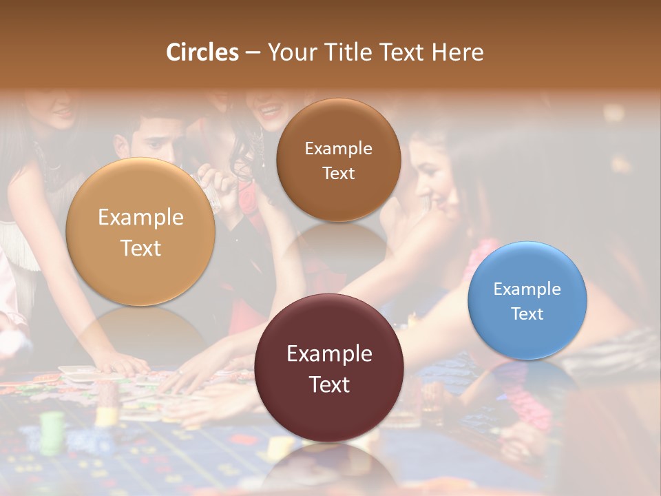 Trees Roofs Calm PowerPoint Template