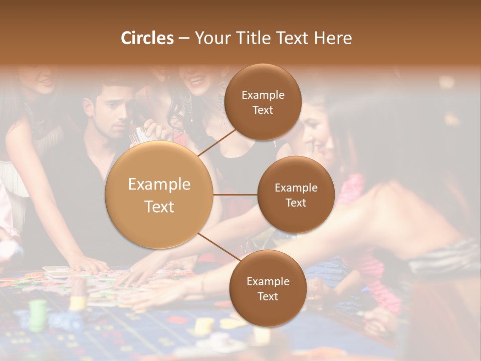 Trees Roofs Calm PowerPoint Template