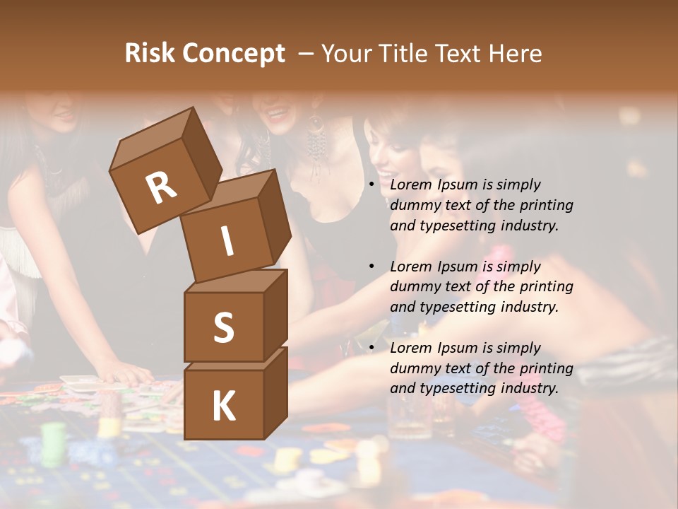 Trees Roofs Calm PowerPoint Template