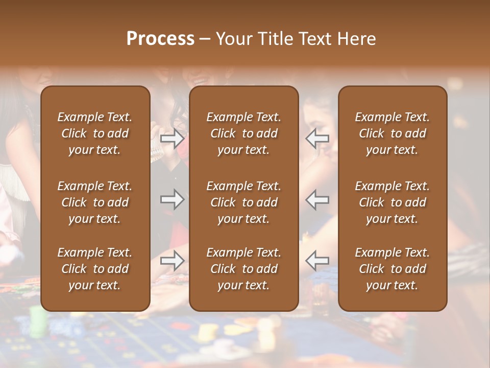 Trees Roofs Calm PowerPoint Template