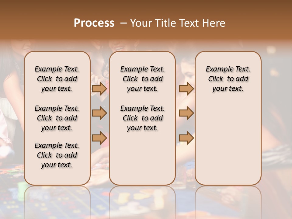 Trees Roofs Calm PowerPoint Template