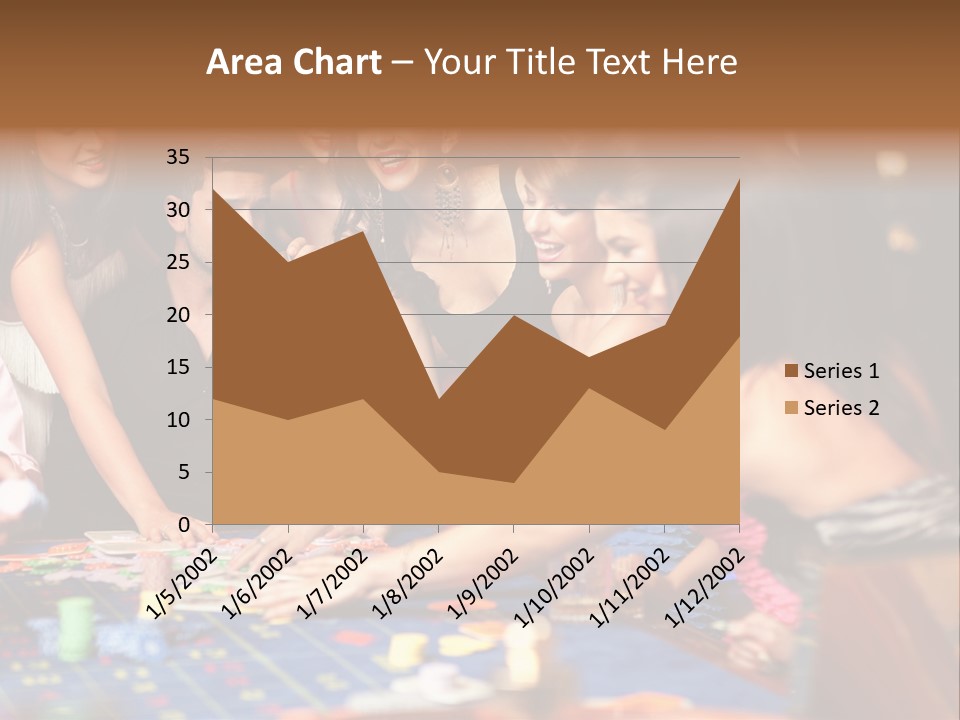 Trees Roofs Calm PowerPoint Template