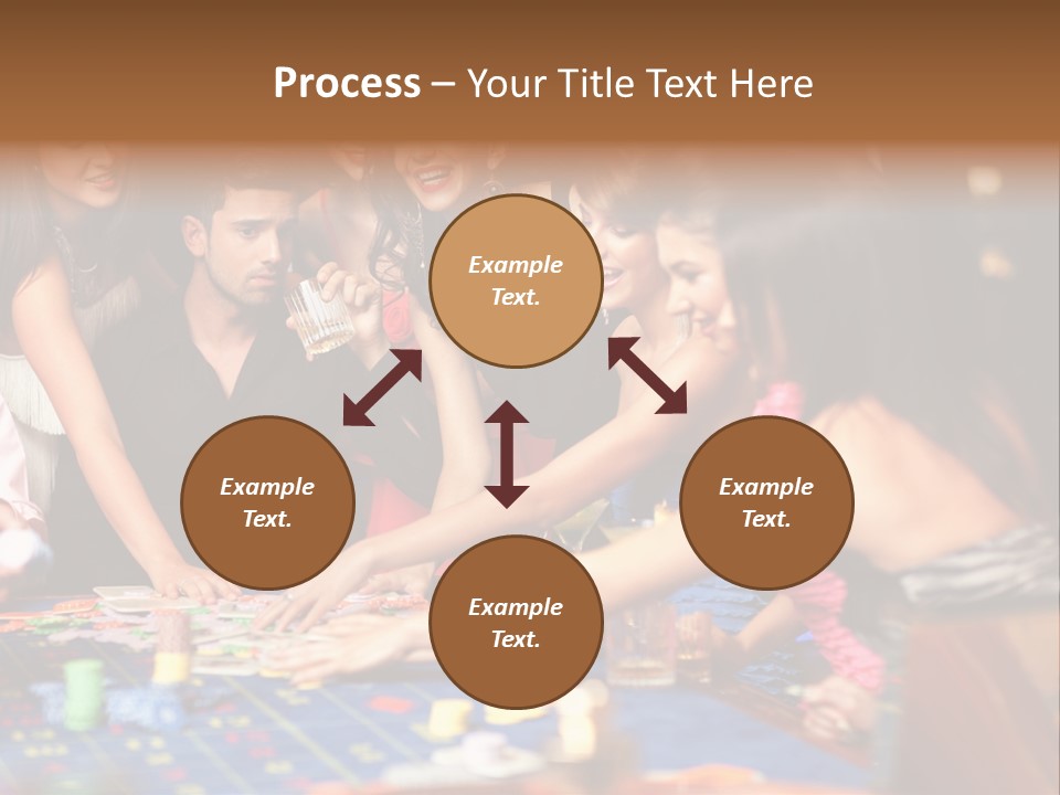 Trees Roofs Calm PowerPoint Template