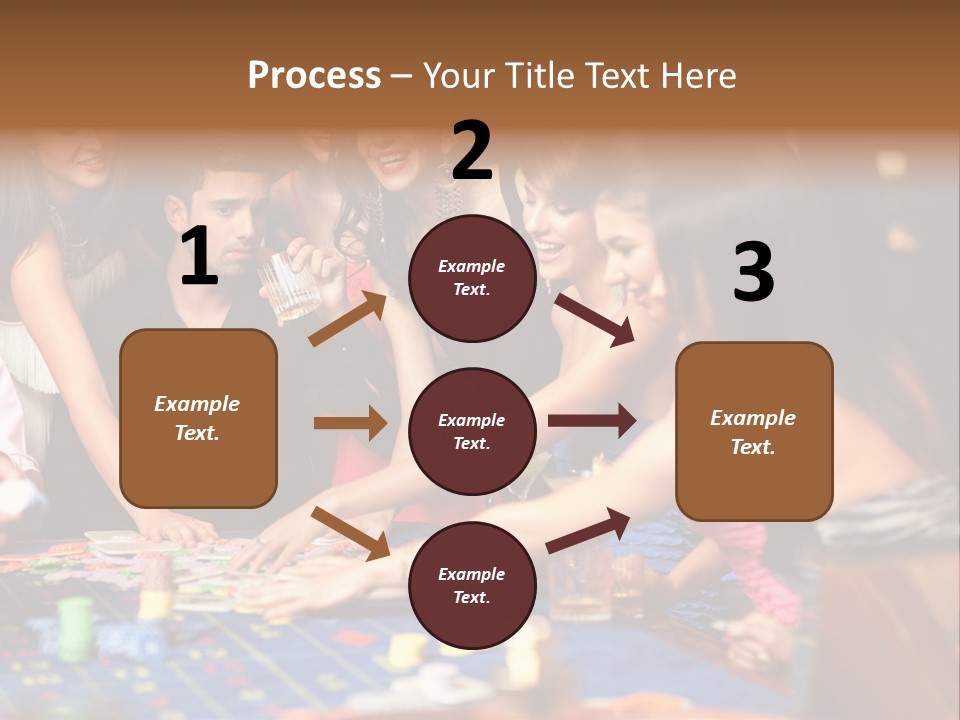 Trees Roofs Calm PowerPoint Template