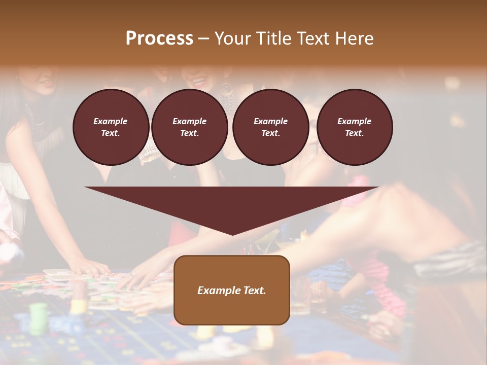 Trees Roofs Calm PowerPoint Template